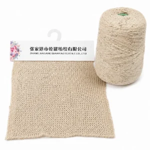 2.5 NM Acrylic Nylon Covered Yarn Covered Yarn swatch by Qianyao Textile