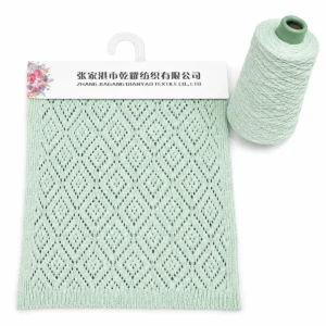 3.5 NM Lyocell Tape Yarn Tape Yarn swatch by Qianyao Textile