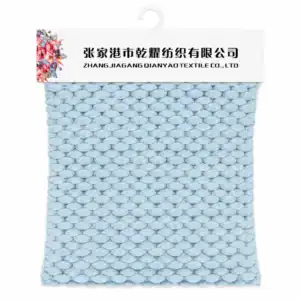 0.5 NM Cotton Nylon Filled Tube Yarn filled tube yarn fabric swatch by Qianyao Textile