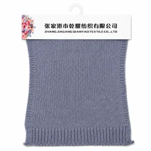 3.8 NM Cotton Acrylic tube yarn swatch by Qianyao Textile