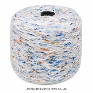 2.3 NM Chenille Yarn - Spray Dyed product swatch by Qianyao Textile