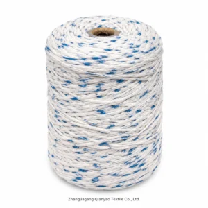 2.7 NM Cotton Tape Yarn - Space Dyed product swatch by Qianyao Textile