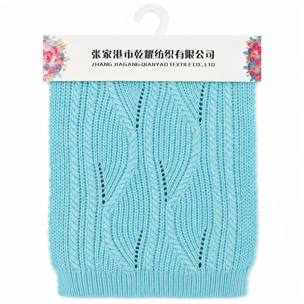 3.5 NM 70% Cotton 30% Acrylic Brushed Yarn sample for knitwear sourcing