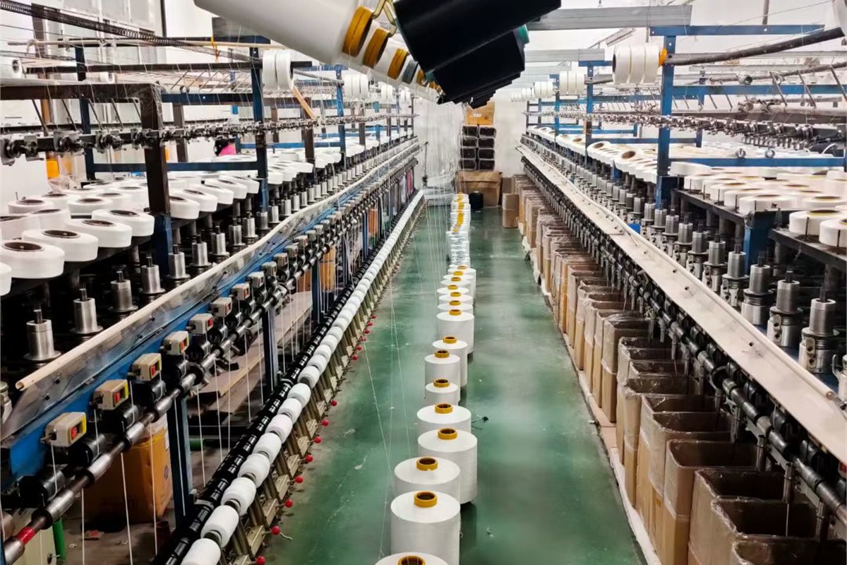 Clear Qianyao Textile fancy yarn factory workshop production line for China supplier guide