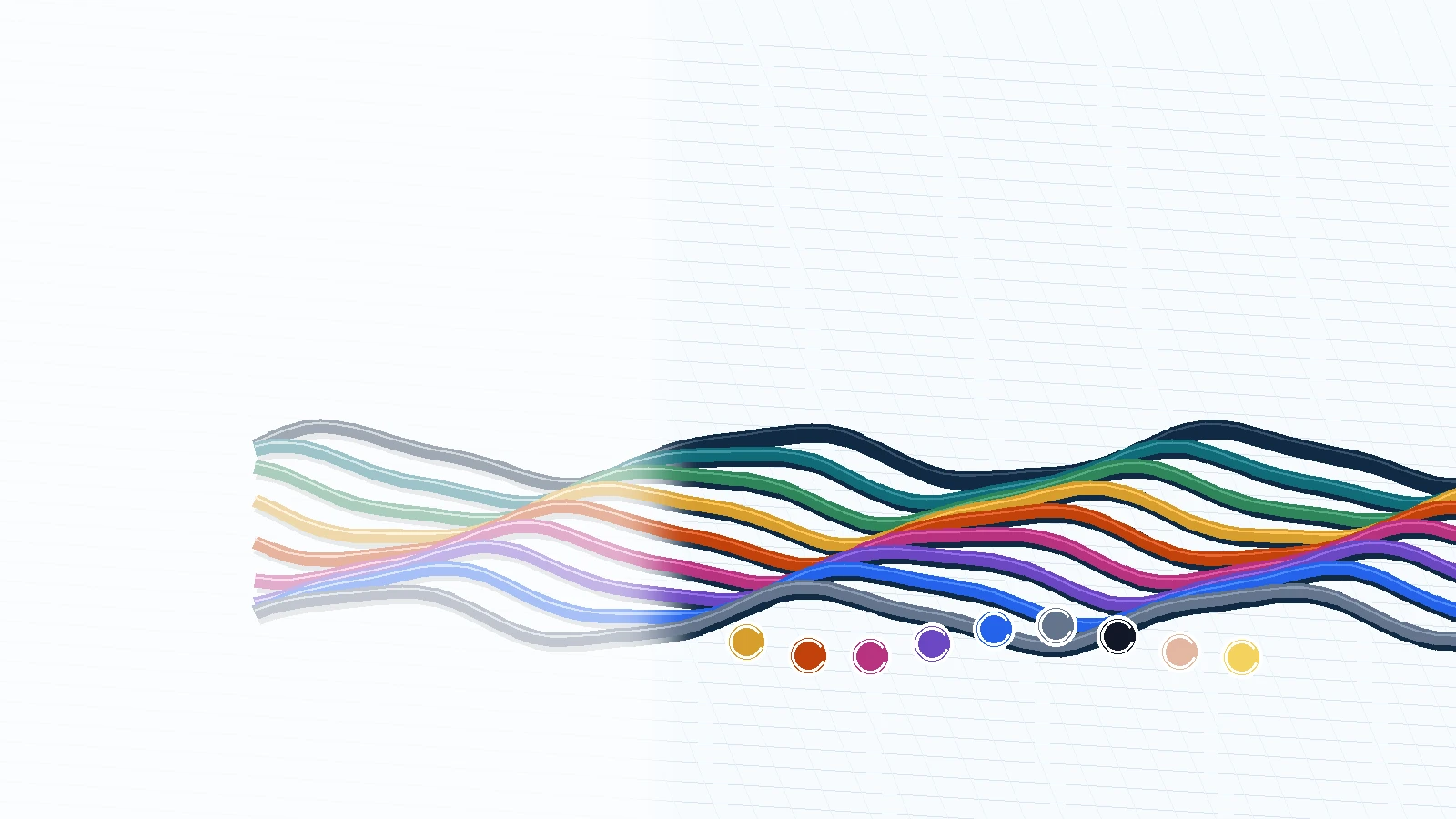 Clean stock yarn color line header image by Qianyao Textile